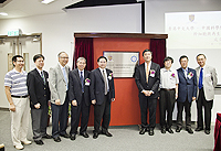At the Inauguration Ceremony for the Joint Research Laboratory on Stem Cell and Regenerative Medicine between CUHK and Guangzhou Institutes of Biomedicine and Health, Chinese Academy of Sciences